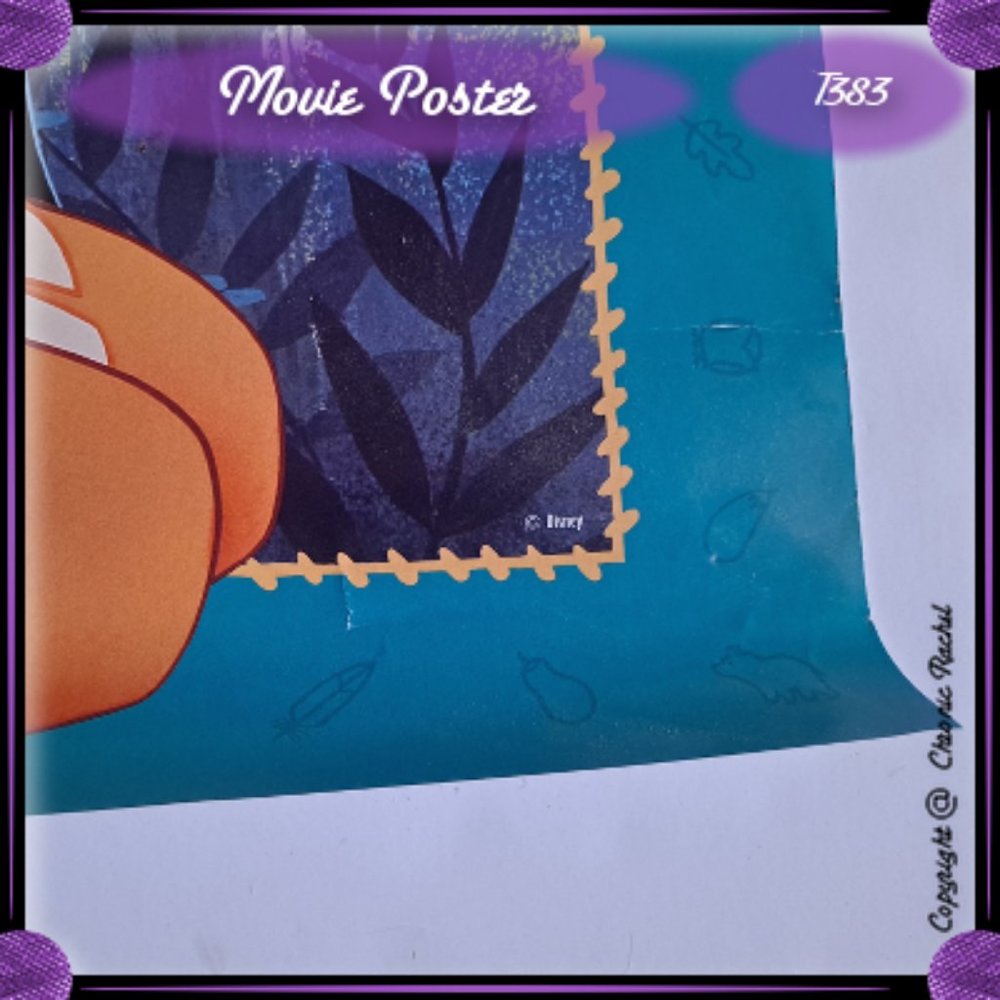 Pocahontas Vintage 1990's Movie Poster - Rolled Up - Picture 9 of 12